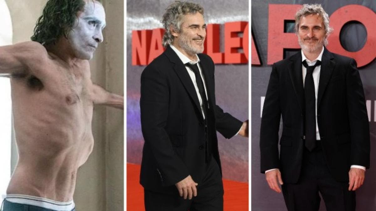 Joaquin Phoenix: le trasformazioni fisiche da Joker a Napoleone