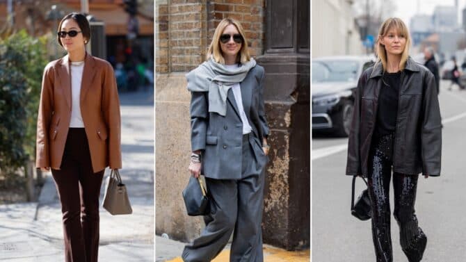 La combo T-shirt e pantaloni eleganti conquista lo street style primavera 2026