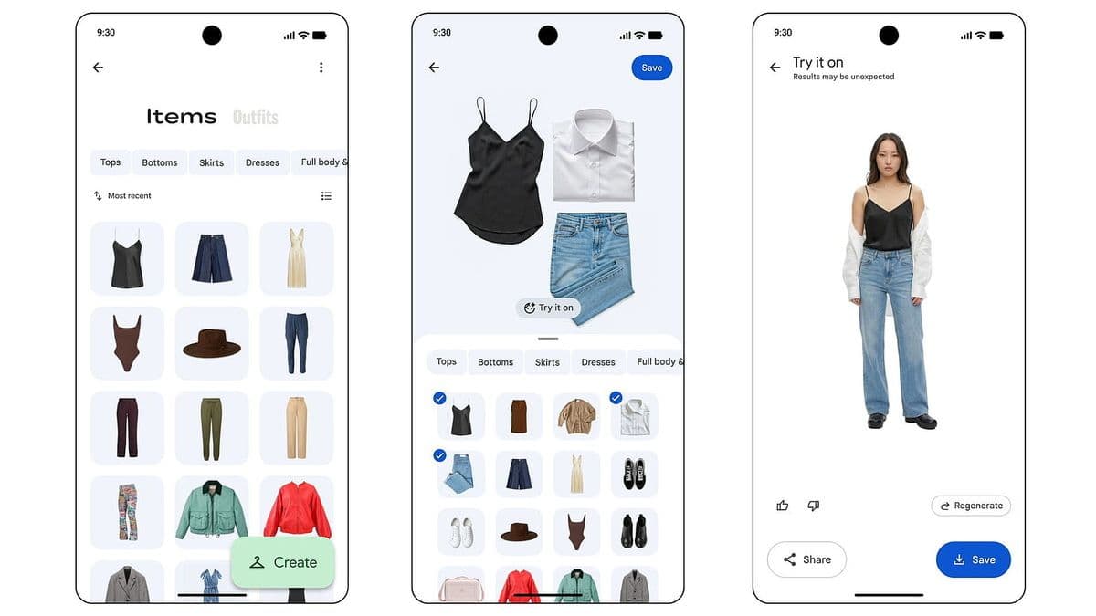 Google Foto diventa guardaroba digitale: l'IA suggerisce outfit personali