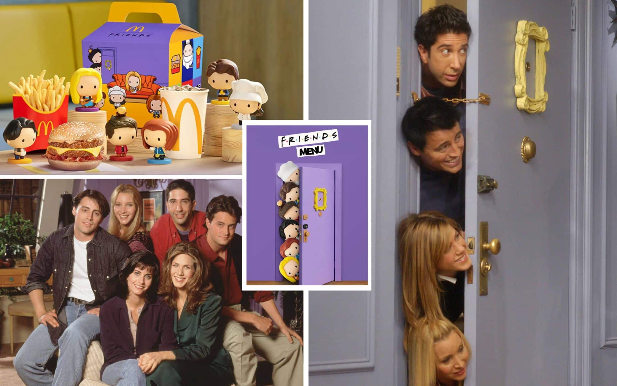 McDonald's lancia il menù dedicato a Friends con oggetti da collezione