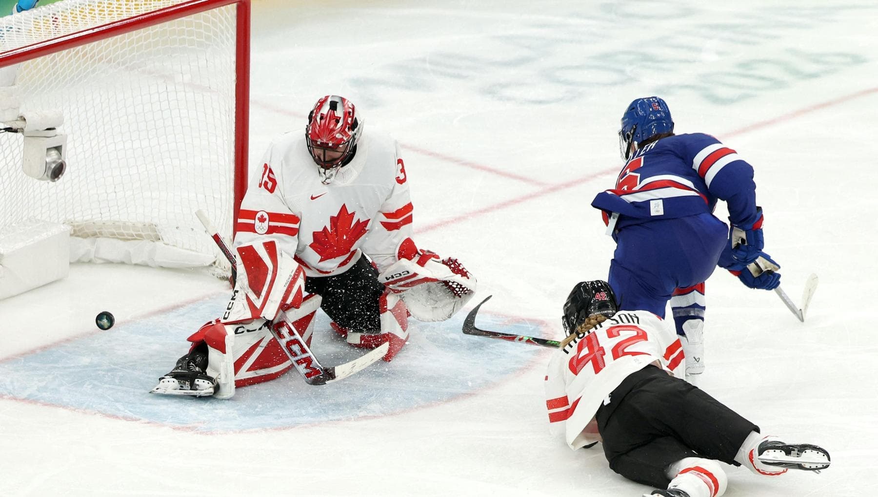 USA conquista l'oro nell'hockey femminile battendo il Canada al golden gol